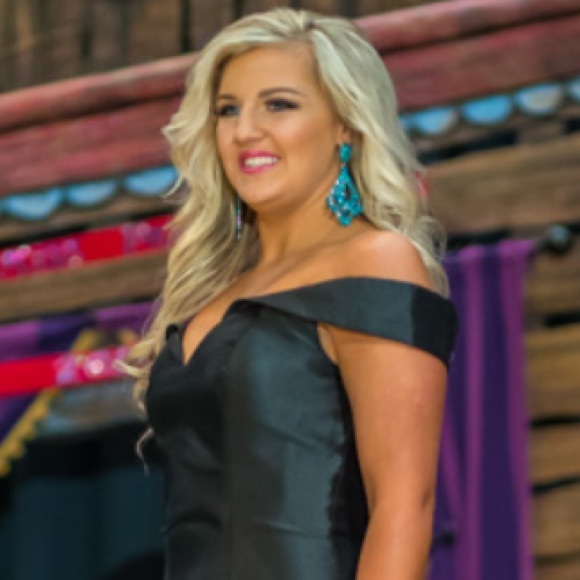 High Quality Padgett Earrings Teal - Picture 5 of 5